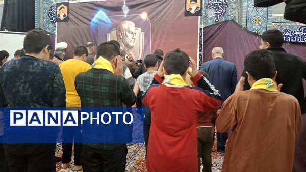 اعتکاف دانش‌‌آموزی شهرستان میناب 