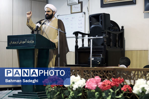 مراسم شکرانه تحقق وعده صادق در وزارت آموزش و پرورش