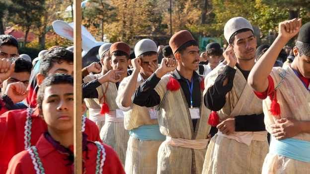 برگزاری آیین «روز دانش‌آموز» در بیست‌وچهارمین اردوی کشوری دانش‌آموزان عشایر