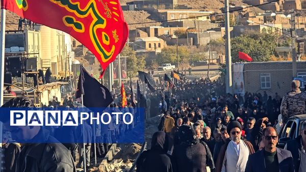 استقبال باشکوه مردم شهرستان بهاباد از شهید گمنام