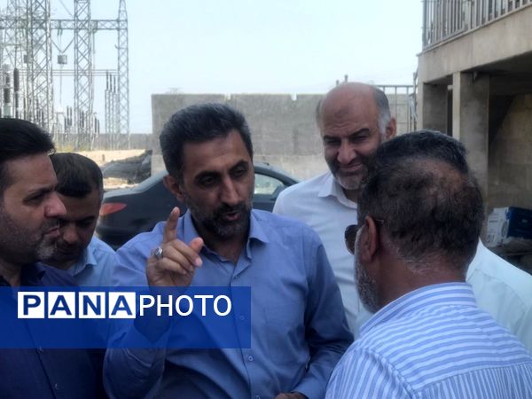 افتتاح پست برق ۲۳۰ کیلو ولت گلیرد و شهرک صنعتی تشبندان 