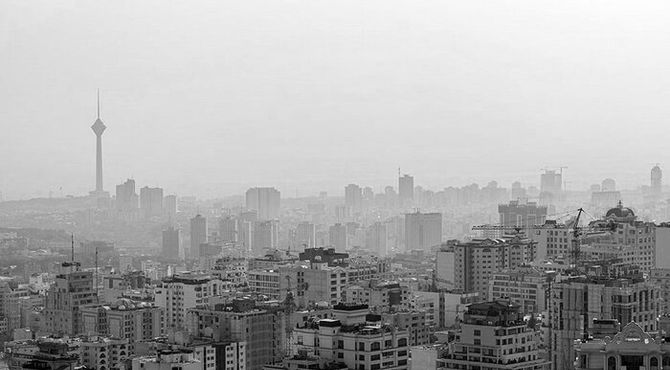 کیفیت هوای تهران ناسالم است