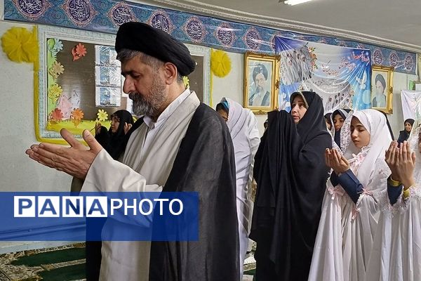 افتتاحیه طرح مصباح الهدی در مدرسه لاله‌های انقلاب شهرستان ورامین