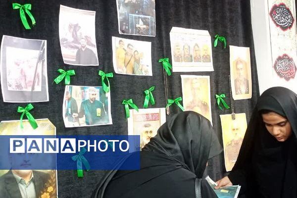 مراسم عزاداری سید و سالار شهیدان در محفل دخترانه مقدامه
