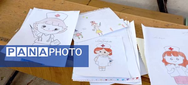 جشن روز پرستار در مدرسه مولوی فین