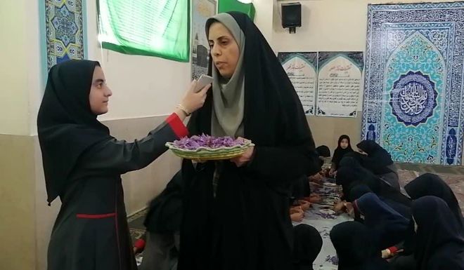 اجرای طرح بوم؛ آشنایی با گیاه زعفران در تفت