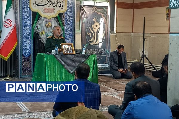  سوگواره فاطمی و گرامیداشت هفته بسیج در ورامین