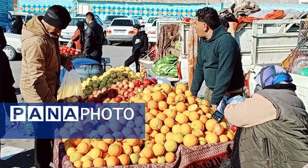 حال و هوای بازارهای کاشمر در آستانه شب یلدا