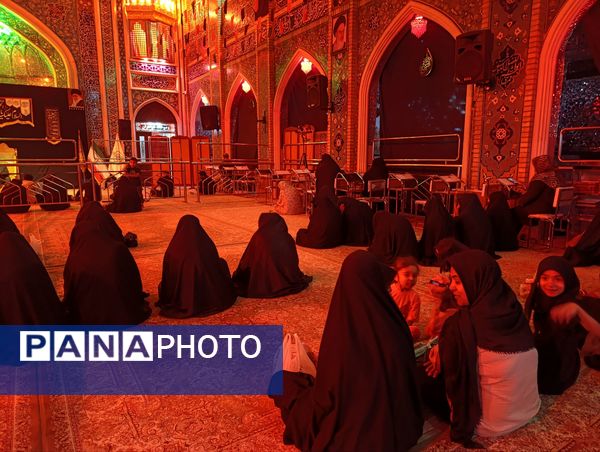 برگزاری مراسم عزاداری شب دوم  ماه محرم در تکیه ابوالفضلی نیشابور