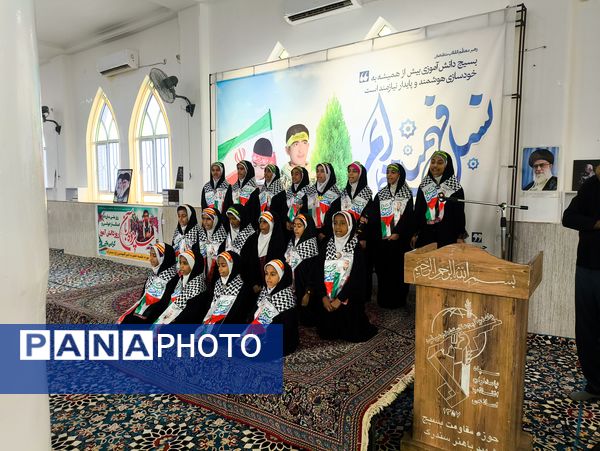 حضور پرشور نسل آینده انقلاب در راهپیمایی ۱۳ آبان سندرک