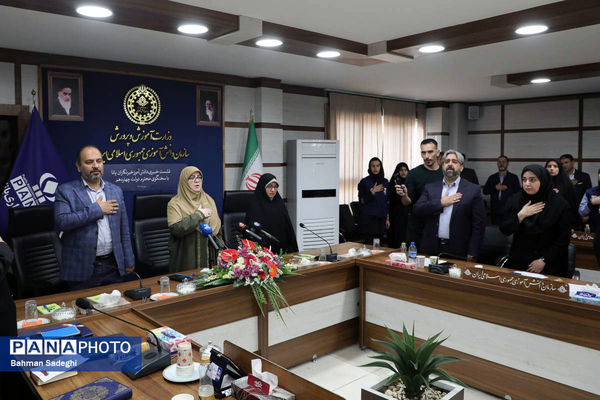 نشست سخنگوی دولت با دانش‌آموز خبرنگاران خبرگزاری پانا