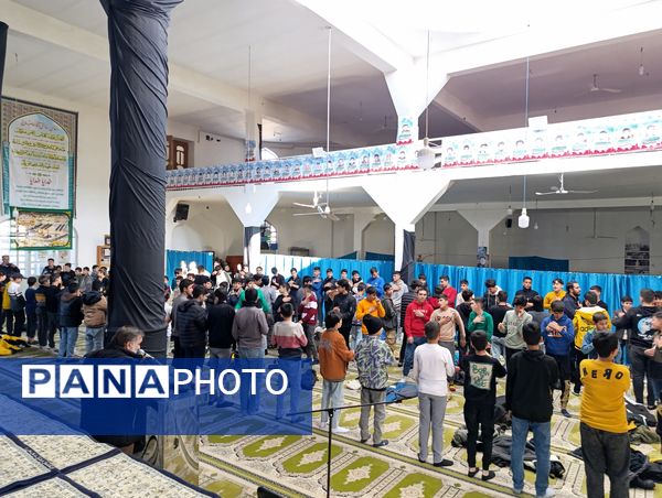 گرامیداشت ایام فاطمیه دوم در مسجد جامع آشخانه 