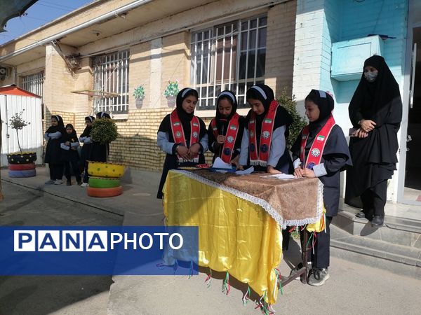 سه شنبه های مهدوی در دبستان ناهید نخودی 