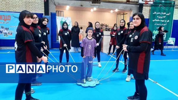 آیین افتتاح میدان پویا و اوقات فراغت تابستانی در ناحیه 1 کرج 