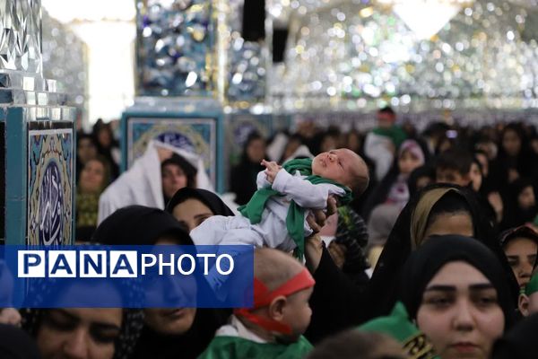 همایش شیرخوارگان حسینی در بجنورد 
