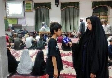 روایت خبرنگار پانا از دانش آموزان معتکف روستای رضا آباد شرقی شیروان