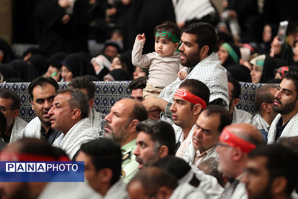 دیدار پیشکسوتان و فعالان دفاع مقدس و مقاومت با مقام معظم رهبری