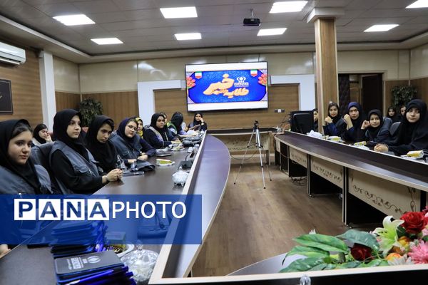 آیین تجلیل از خبرنگاران پانا ناحیه یک شهرستان بهارستان