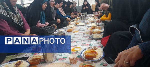 ضیافت الهی در ماه رحمت در روستای مارکده