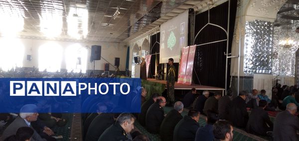 نماز جمعه شهرستان کاشمر با حضور پر رنگ مردم ترشیز کهن برگزار شد 