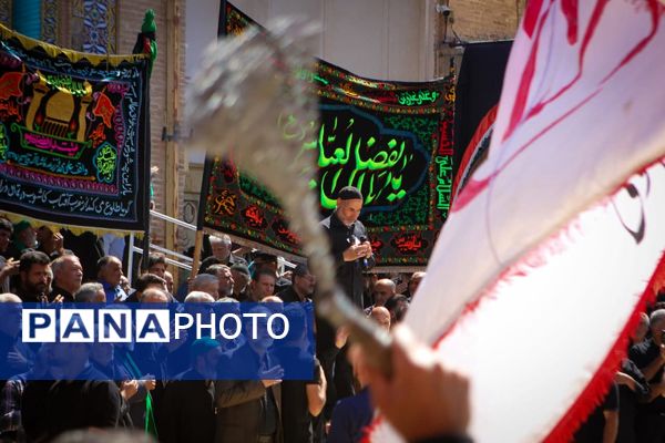 عزاداری رحلت پیامبر(ص) و شهادت امام حسن(ع) در صحن آستان مقدس سلطانعلی(ع) مشهداردهال کاشان