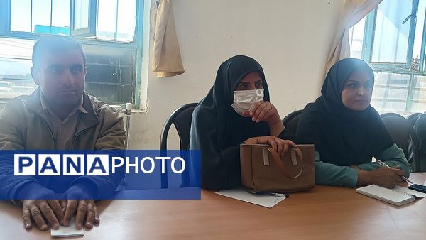 جلسه برنامه‌های حوزه پرورشی آموزش‌ و پرورش در بخش دیشموک