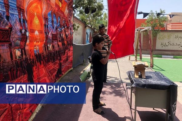 برگزاری مراسم عزاداری دهه آخر ماه صفر به همت هیئت دانش آموزی مدرسه رودکی