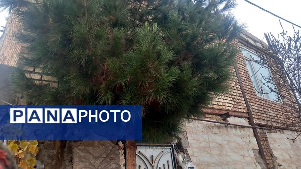 بارش  باران پاییزی در نیشابور