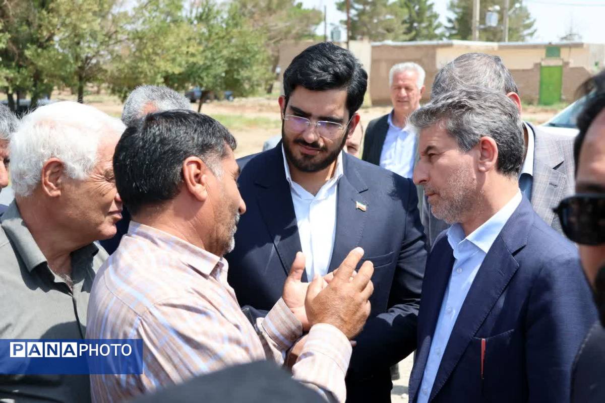 بازدید نماینده مجلس شورای اسلامی از شهرستان جاجرم