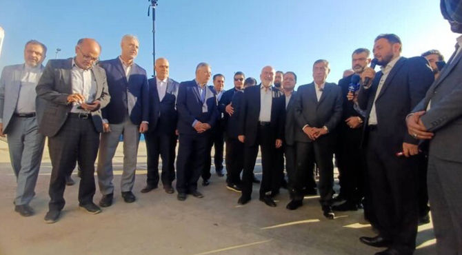 معاون اجرایی رییس جمهور از ایستگاه پمپاژ فاضلاب منطقه ملی‌راه اهواز بازدید کرد