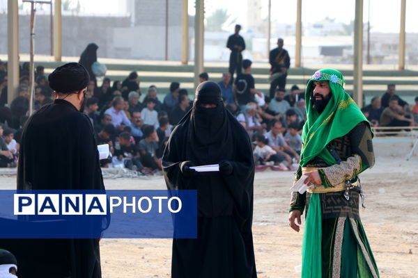 بازآفرینی نوجوان کربلا زیر آسمان لامرد