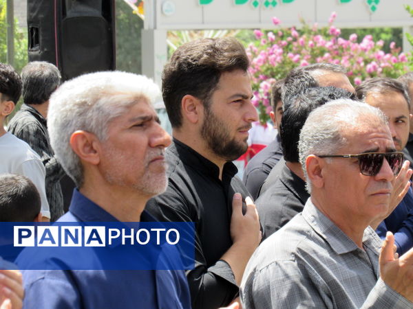 مراسم تاسوعای حسینی در کامیاران 