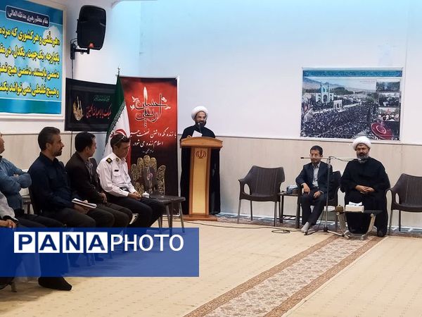 جلسه برنامه ریزی موکب های صلواتی اربعین حسینی در کاشمر