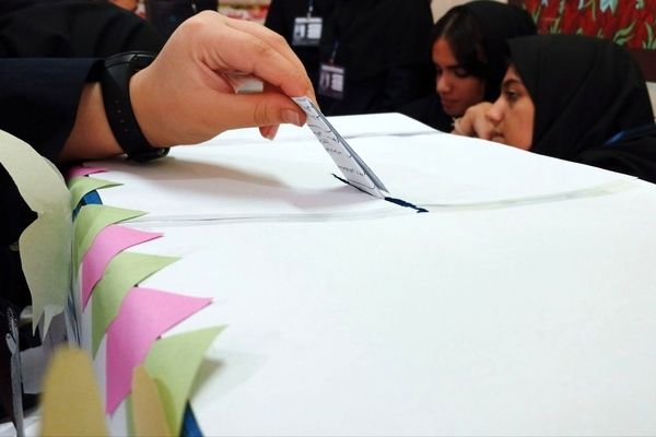 انتخاباتی منظم و پرشور در هنرستان جنت فارسان  