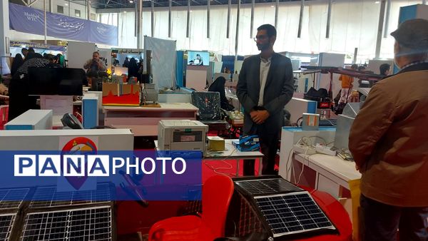 افتتاحیه غرفه رباتیک ناحیه ۶ مشهد در نمایشگاه بین المللی مشهد 