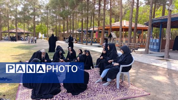 اختتامیه طرح ایرانیوم (طرح ولایت) دختران متوسطه اول در اردوگاه شهید بهشتی اصفهان 