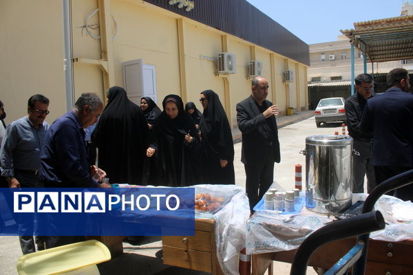  همایش نهضت حسینی گفتمان زینبی در اداره کل آموزش و پرورش استان بوشهر 