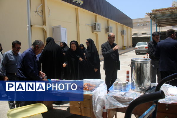  همایش نهضت حسینی گفتمان زینبی در اداره کل آموزش و پرورش استان بوشهر 