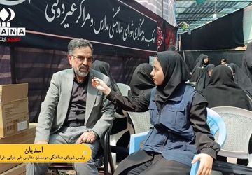 برپایی موکب برای خدمت به زائرین امام مهربانی ها