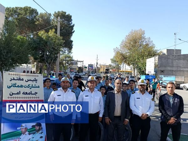 همایش دوچرخه سواری در شهرستان خلیل آباد 