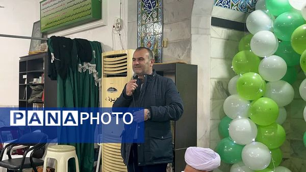 اعتکاف دانش‌آموزی در شهر بهنمیر