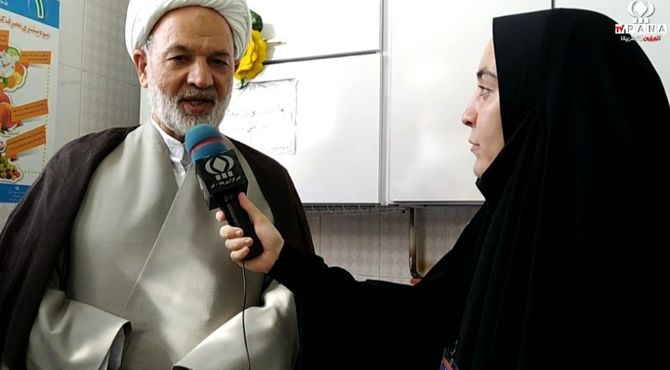 آیین افتتاحیه پایگاه تغذیه سالم در مدارس استان قم 