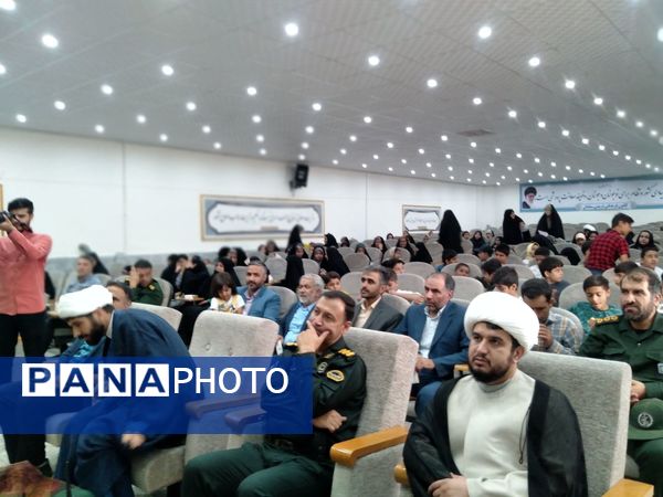 مراسم اختتامیه کلاس‌های تابستانی دارالقرآن بسیج شهرستان خلیل‌آباد