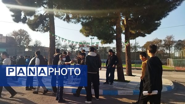 استقبال از شهید گمنام  در دبیرستان شاهد امام ابوذرغفاری 