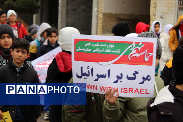 گرامیداشت حماسه ۹ دی در  شهر درق 