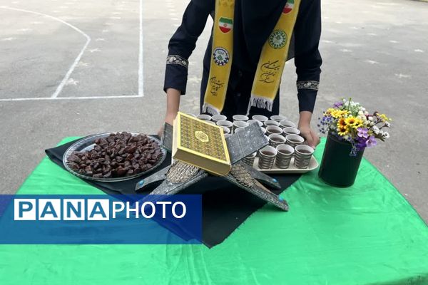 مراسم  ایام فاطمیه در آموزشگاه امام خامنه‌ای شاهد 16ناحیه 4 شیراز