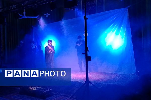 اجرای نمایش سلام همکلاسی در حسینه شهربار نیشابور