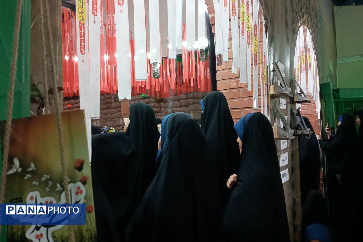 حضور دانش‌آموزان زنجانی در مناطق جنگی دفاع مقدس