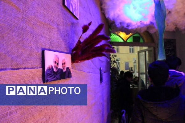 مراسم اعتکاف در مسجد سیدالشهداء رباط‌کریم