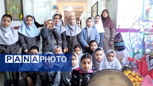 یلدای شیرین در دبستان شهید نجفی فدافن